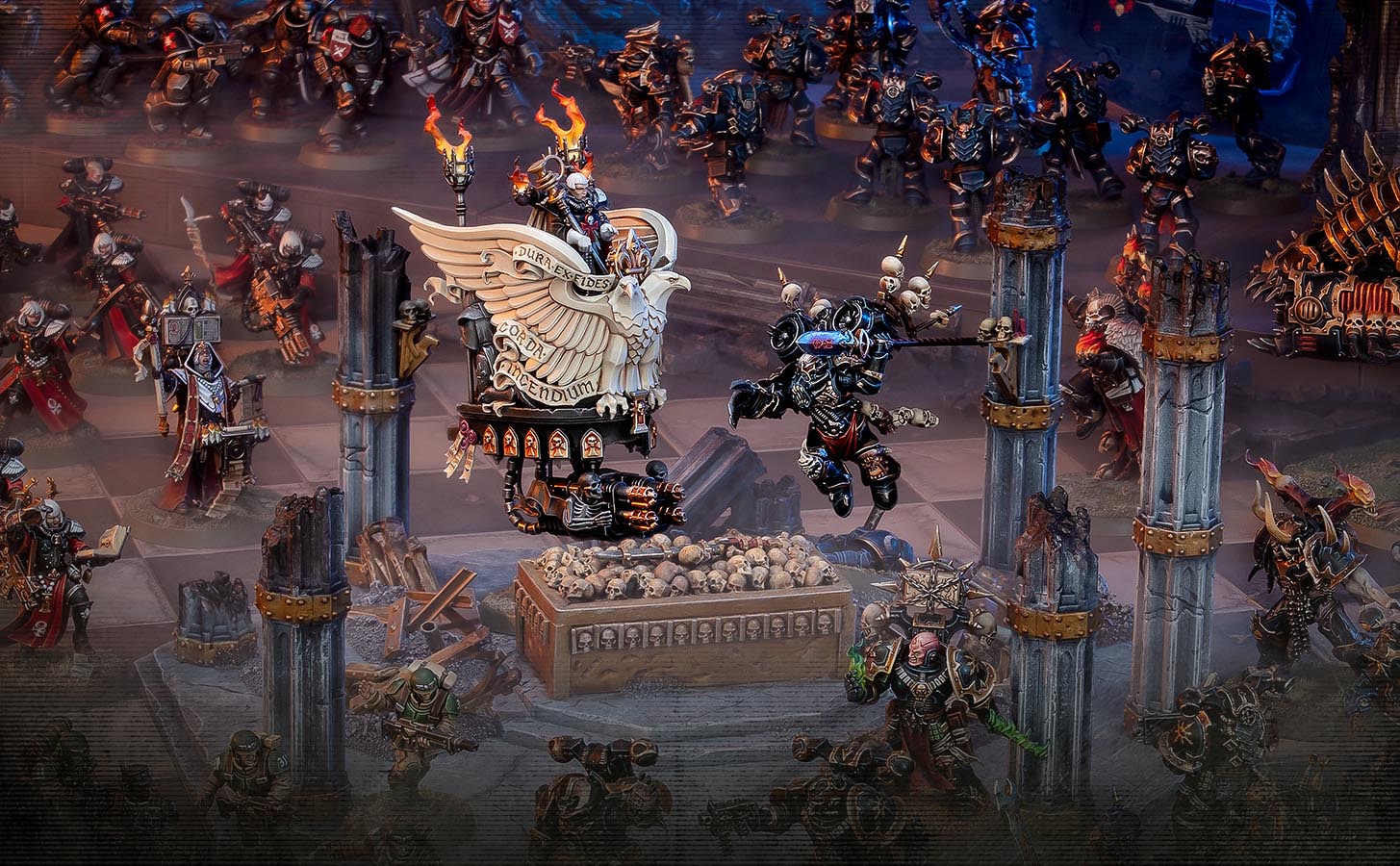 ■ウォーハンマー 40，000　キャンペーン:クルセイド・オヴ・ファイア　日本語版　WARHAMMER 40，000 40000 ウォーハンマー 40k 54-01 コデックス インペリアルナイト（日本語版