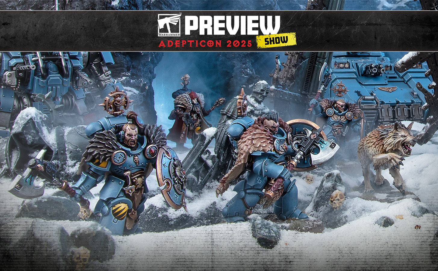 壮大なスペースウルフの新戦士たちが“全なる父”のために伝説を紡ぐ