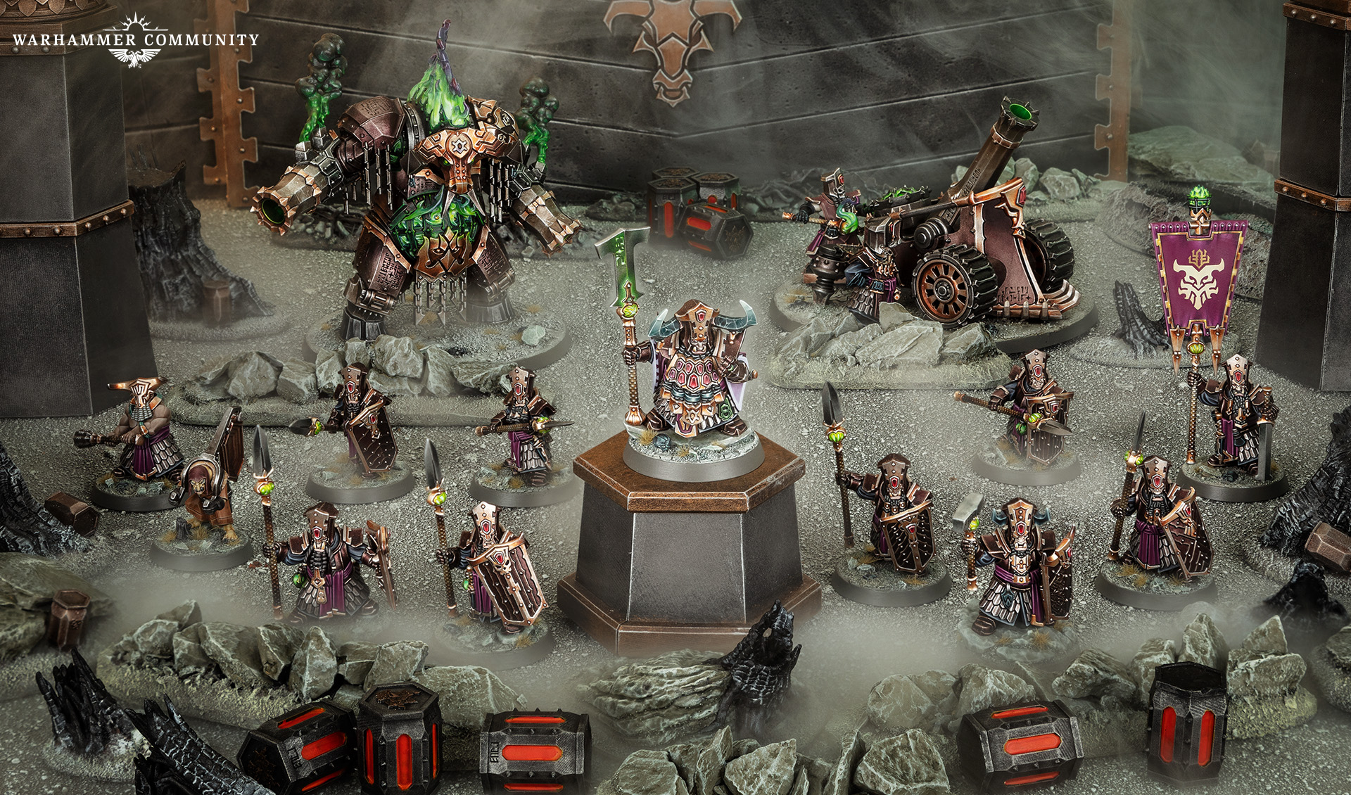 ウォーハンマー Warhammer AOS ヘルスミス・オヴ・ハシュット セット