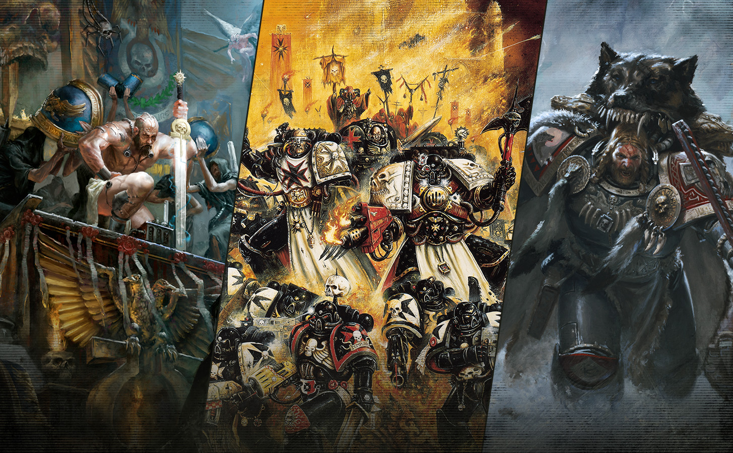 あらゆる時代のウォーハンマーアートを楽しもう — スペースマリーン編