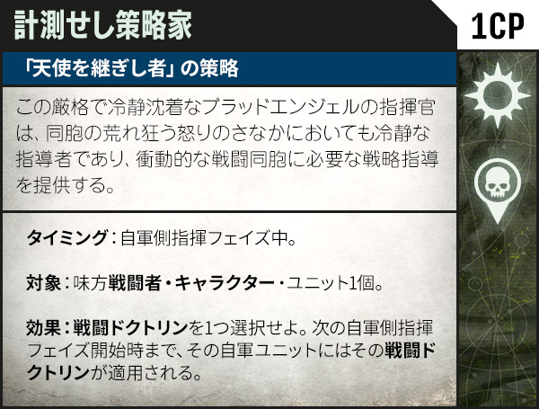 スペースマリーンのデタッチメント &mdash; ブラッドエンジェルとダークエンジェル