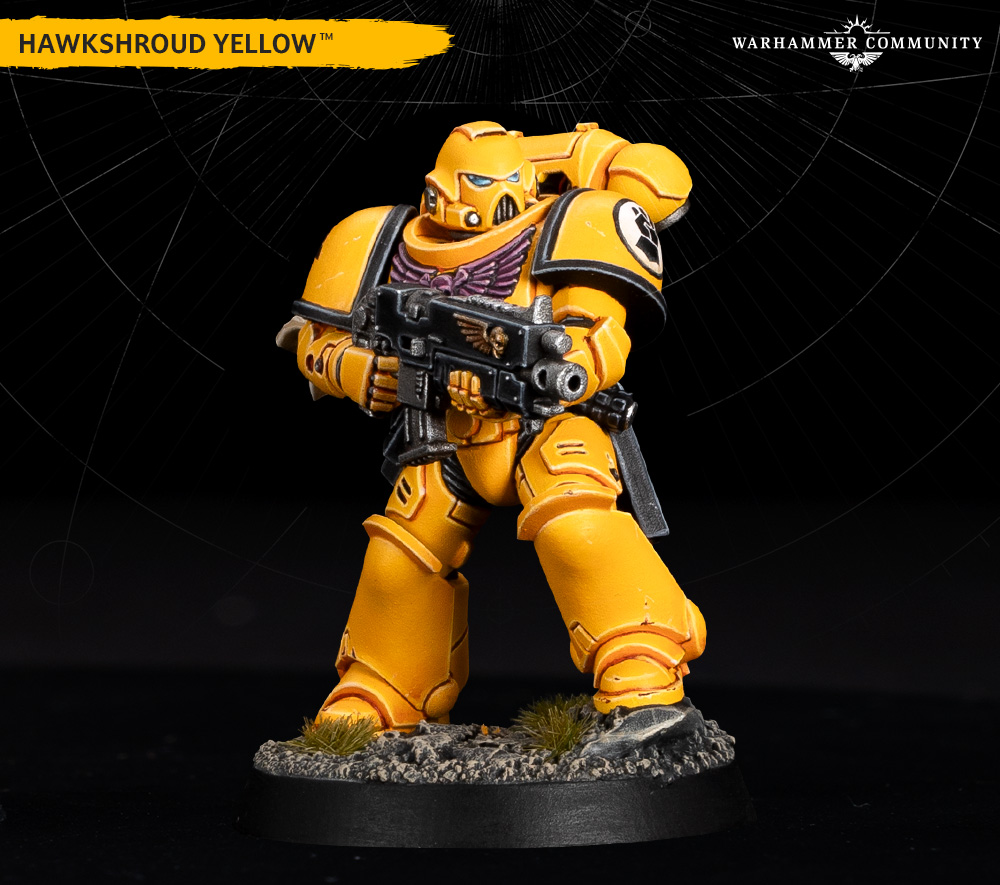 ヘヴィメタルがウォーハンマー・トーンプロの黄色を使ってペイントしてみた！