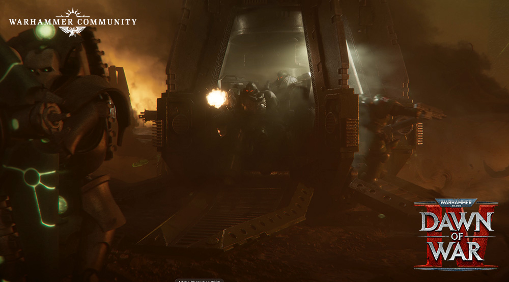 Dawn of War IV &mdash; ブラッドレイヴンとダークエンジェルのチーム