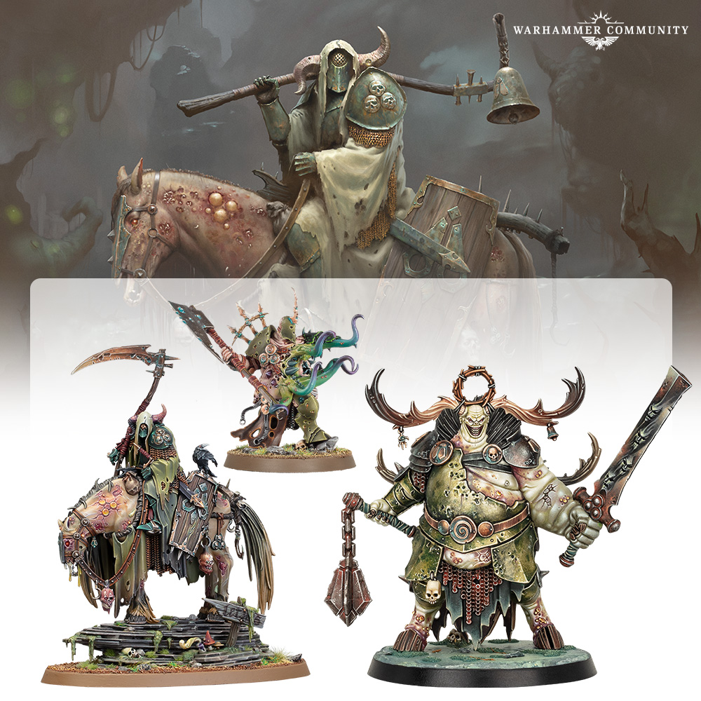 Warhammer Day &mdash; さまざまな時代のケイオスチャンピオン