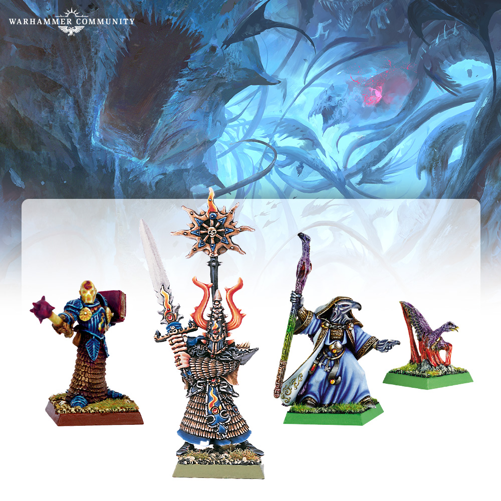 Warhammer Day &mdash; さまざまな時代のケイオスチャンピオン