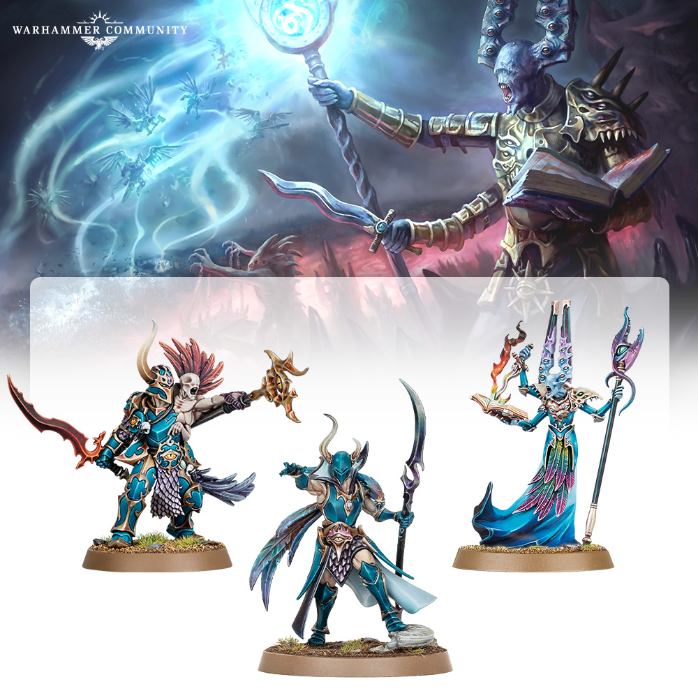 Warhammer Day &mdash; さまざまな時代のケイオスチャンピオン